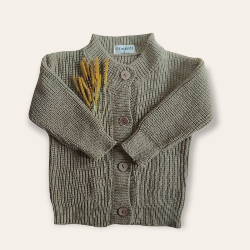 cardigan rajut anak premium by maznakids/ sweater/ cardigan/ cardigan anak perempuan/ cardigan rajut