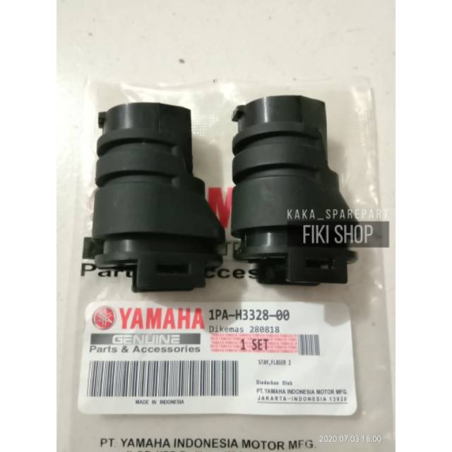 STAY FLASHER / KARET DUDUKAN LAMPU SEIN YAMAHA VIXION NEW, VIXION LAMA, BYSON ORIGINAL 1PA-H3328-00