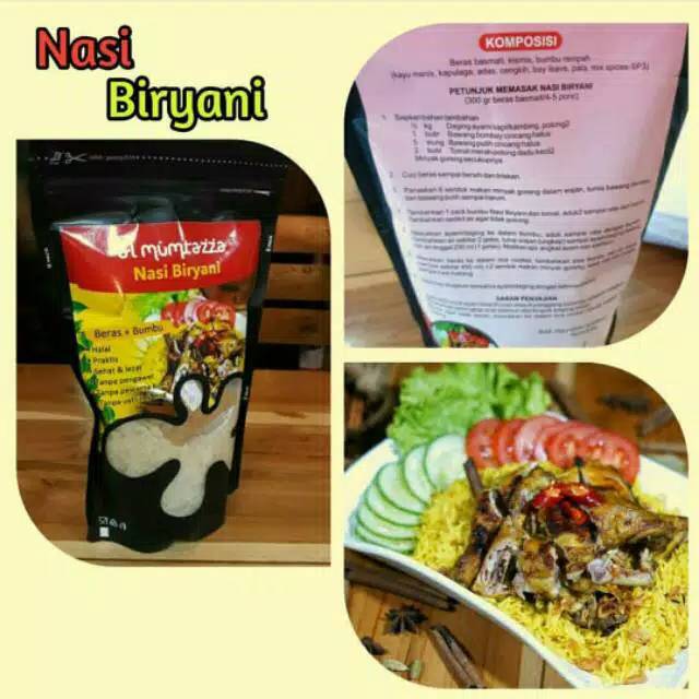 

Beras Basmati plus Bumbu al - mumtazza
