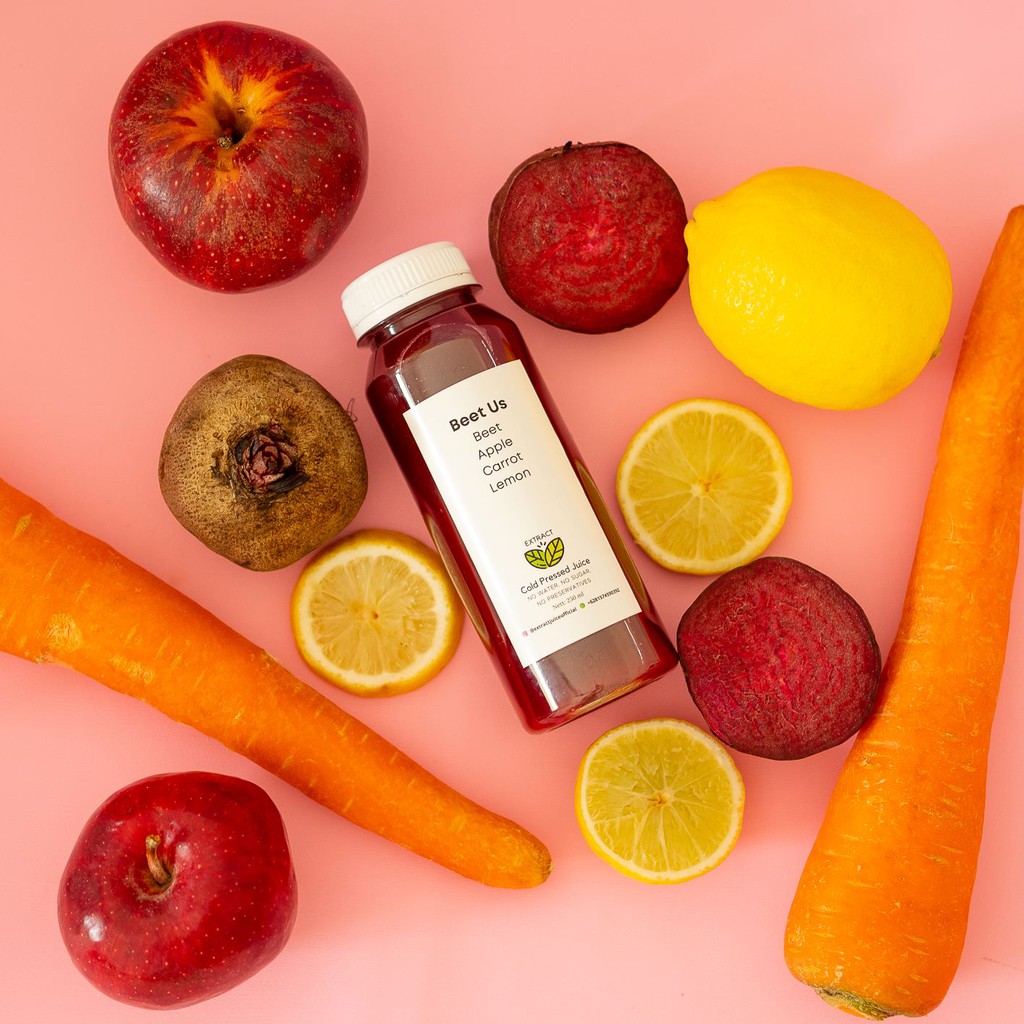 

Cold Pressed Juice (Beet Us: Beet, Apple, Carrot, Lemon) 250ml