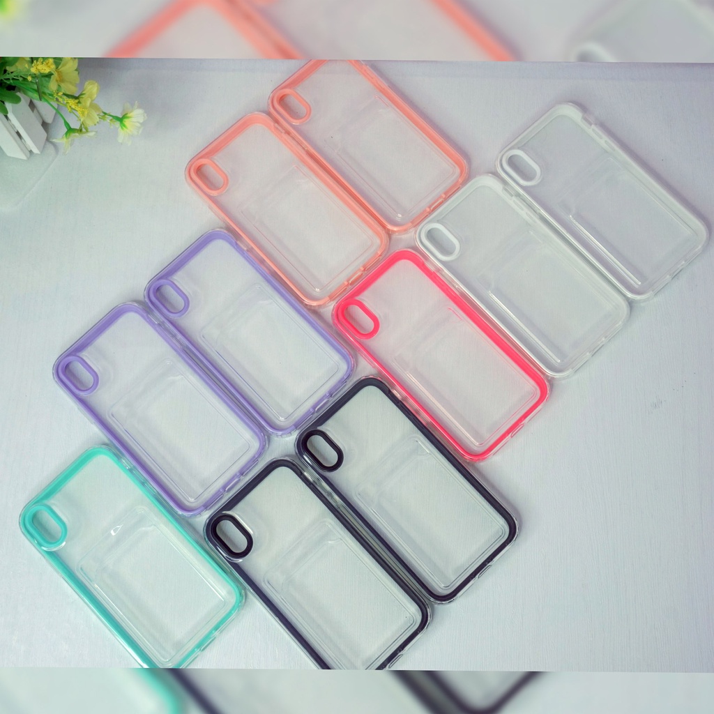 Casing Silikon iPhone 7G+/ 8G+ | XR | XS Max | 11 Pro 5.8 2019 | 11 6.1 2019 | 11 Pro Max 6.5 2019 | 12/ 12 Pro 6.1 | 12 Pro Max 6.7 Soft Case Color Side