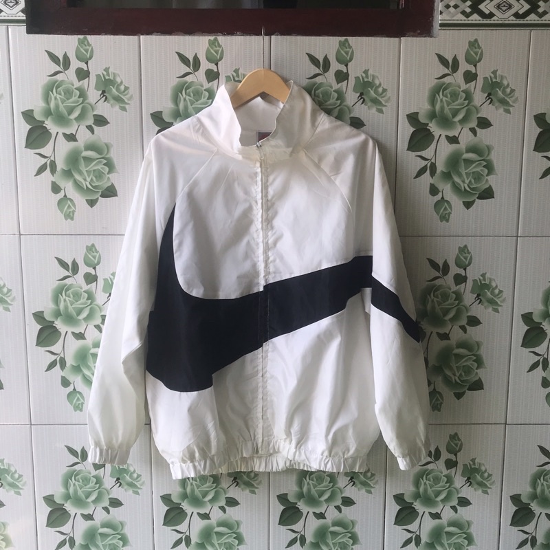 jaket vtg nike big swosh