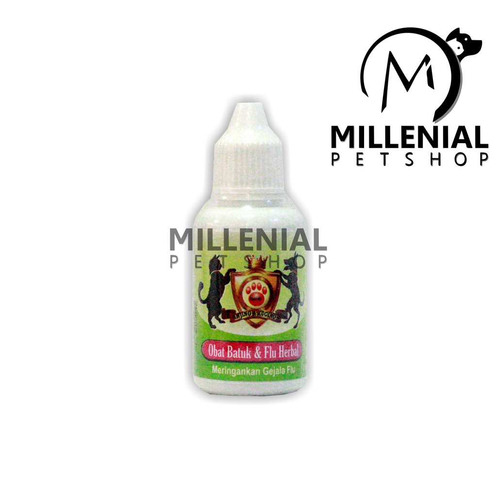 Obat Batuk &amp; Flu Herbal Anjing/Kucing 30 ML