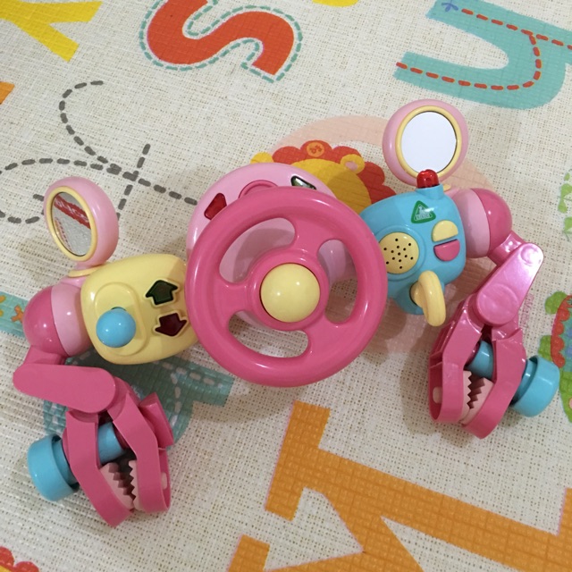 Preloved ELC Lights and Sounds Buggy Driver - Pink