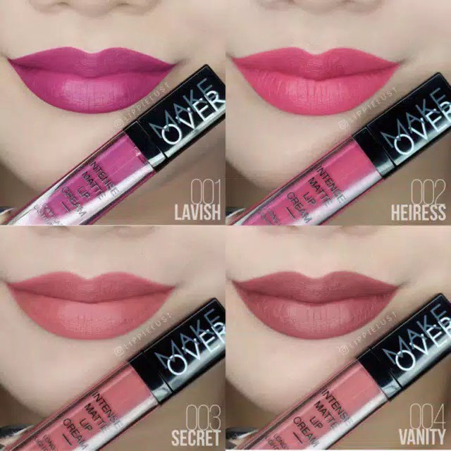 MAKE OVER intense matte lip cream