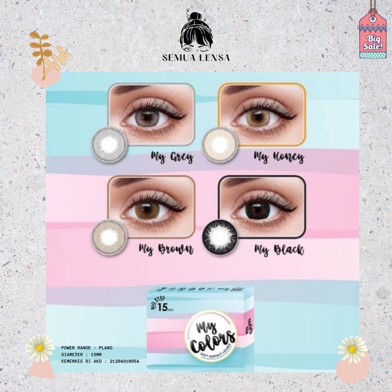 

SOFTLENS MY COLORS BIG EYES 15MM