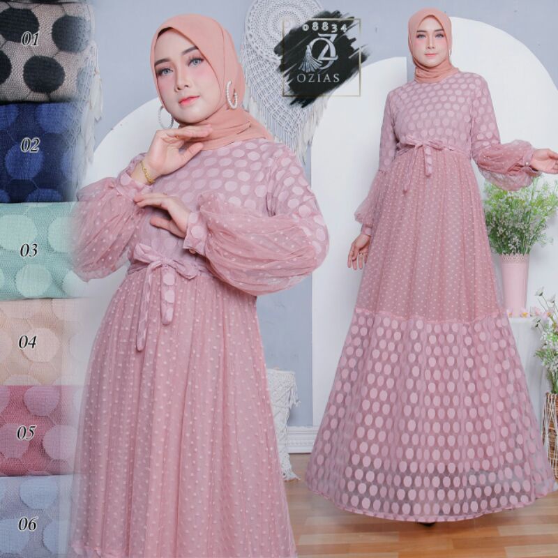 GAMIS OZIAS PREMIUM LENGAN BALON Busui
