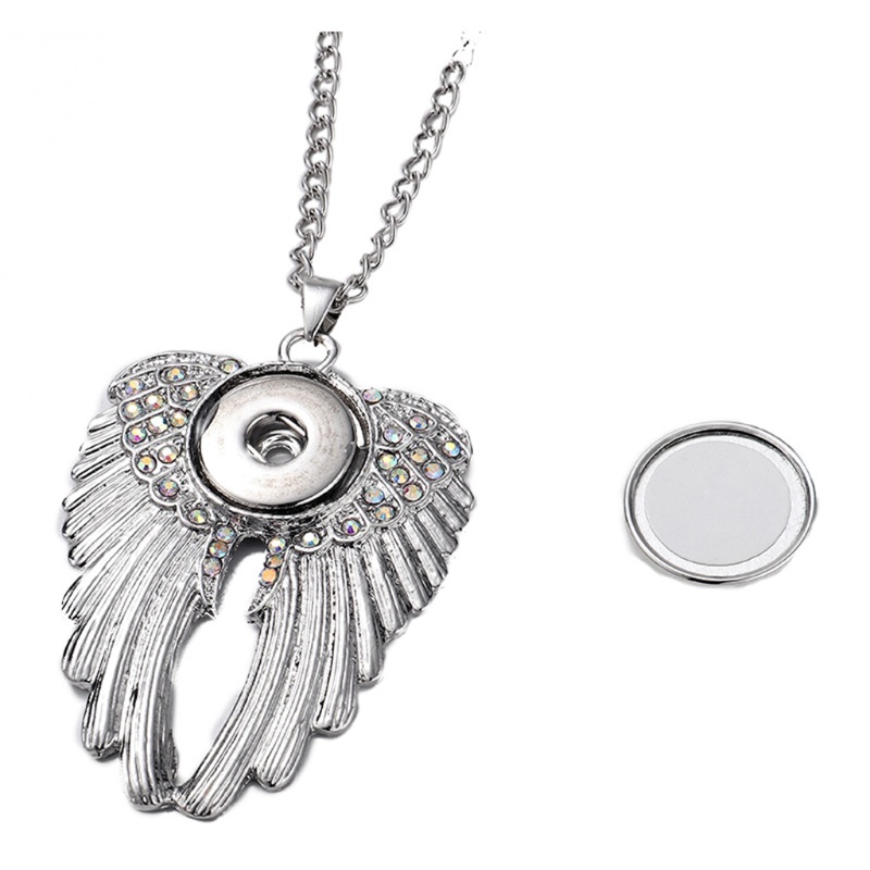 Ran Kalung Rantai Dengan Liontin Tag Militer Motif Ukir Tulisan Untuk Wanita