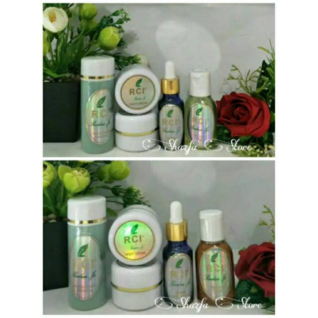 Cream Racikan Ijo RCI Paket Glow by Dr. CS Skincare Kulit Normal Glowing Pemutih Pembersih Wajah