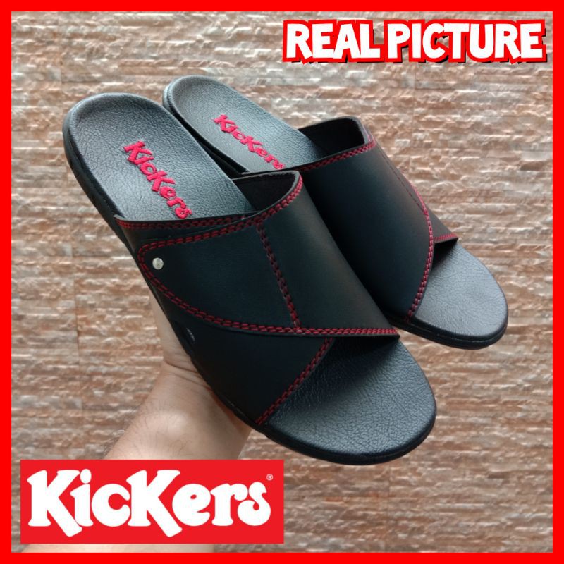 SANDAL PRIA KICKERS SELOP COWOK PROMO / SANDAL SELOP LEBARAN FORMAL DAN CASUAL / SANDAL LAKI-LAKI