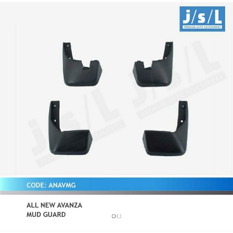 ✨ COD ✨ All New Avanza Xenia Mud guard Mudguard karpet pelindung cipratan lumpur