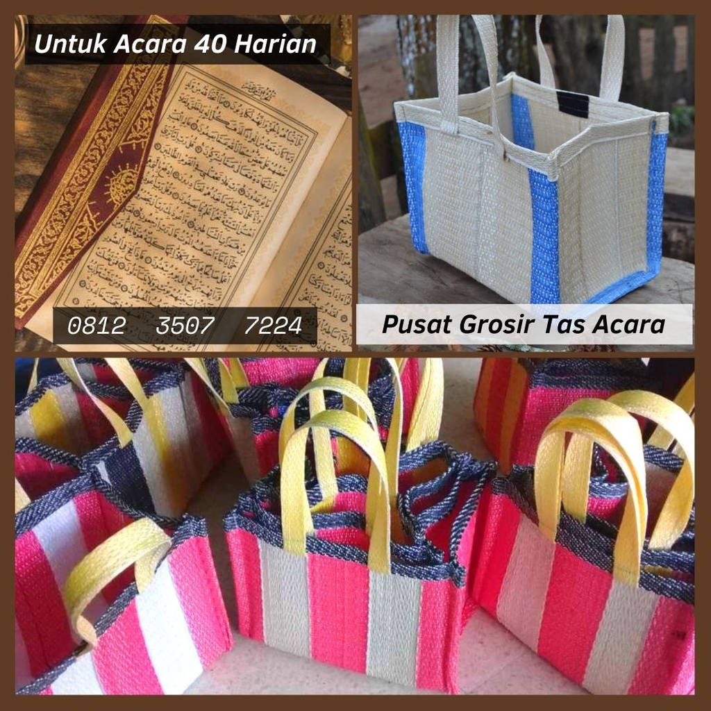 (Pengganti Plastik), Tas Tahlilan, Tas Sembako, Tas Belanja, Webbing Bag