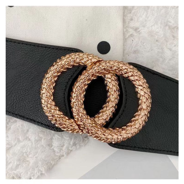 BGS-134 Belt Wanita Lebar Karet Elastis Ikat Pinggang Wanita Ikat Pinggang Belt Wanita Sabuk Gesper Fashion Casual Dewasa Obi Karet Mewah Kekinian Jumbo Import Tali Panjang Women Ramping Korean Fashion Style 2022 Kekinian