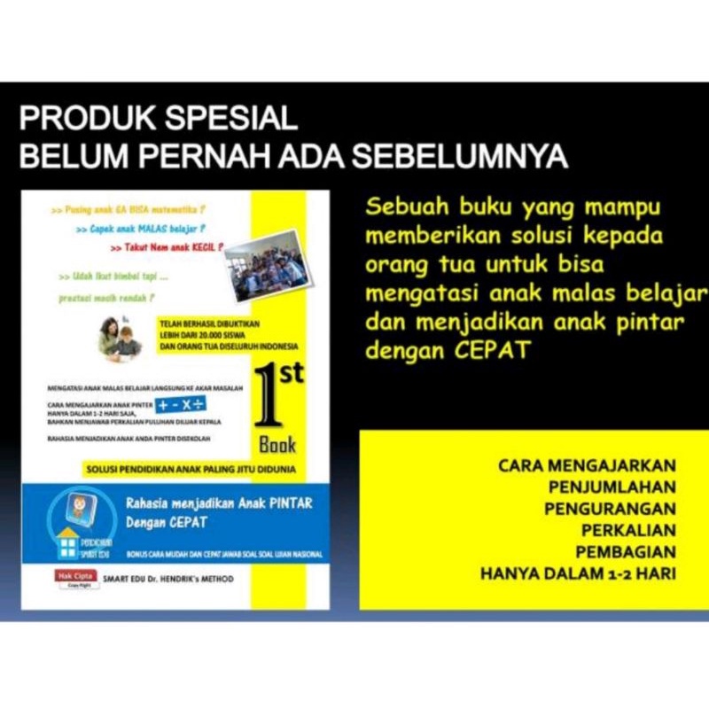 Buku Seri-1 Smartedu Dr. Hendrik's Method