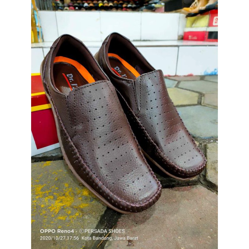 Sepatu Casual Kulit Pria Dr. Iam Kr 02 ( Produksi Sendiri )