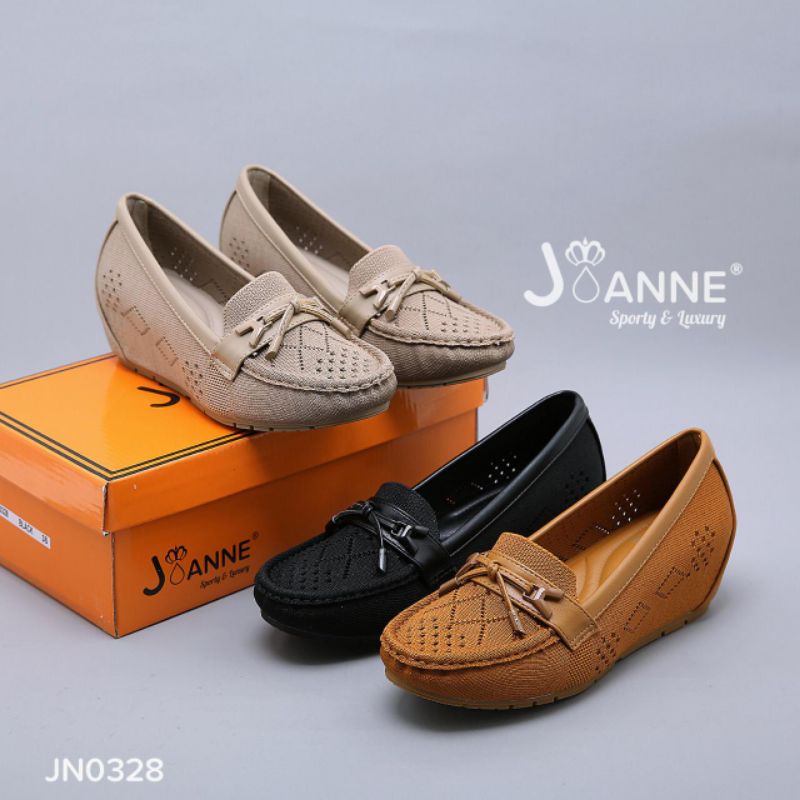 RESTOCK!! JOANNE Sepatu Wedges Shoes Import JN0328 [ORIGINAL BRAND]