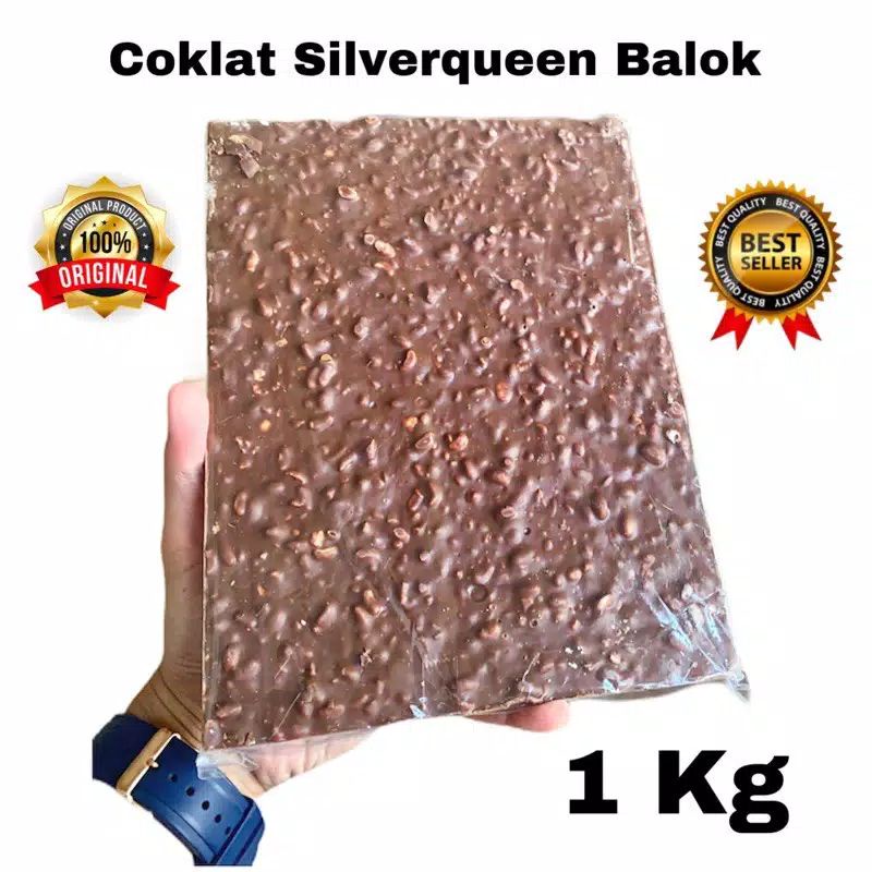 Coklat silverqueen blok 1 kg