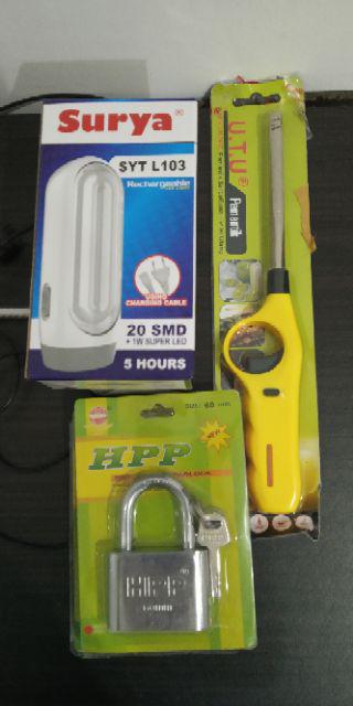 Gembok Putih 60 Mm Leher Pendek Hpp Murah