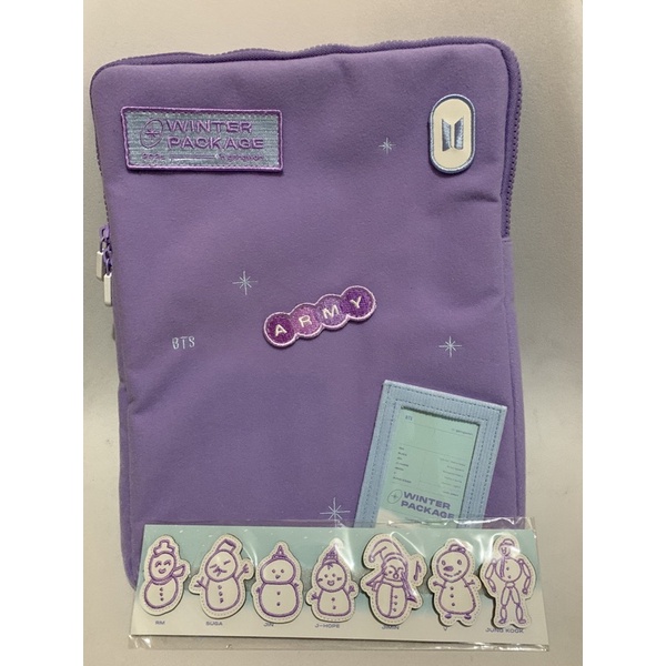 BTS WINTER PACKAGE 2021 POUCH WAPPEN