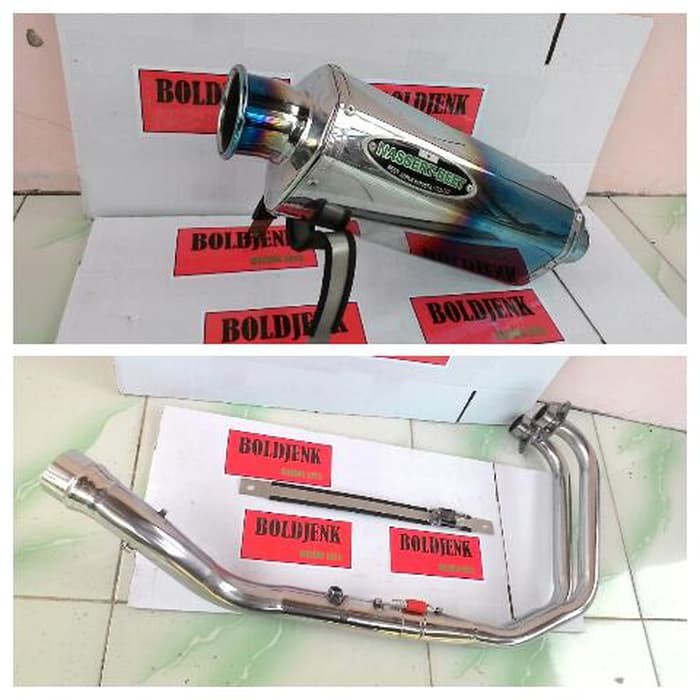 Knalpot racing NASSERT BEET fullset Mt25/R25 dll