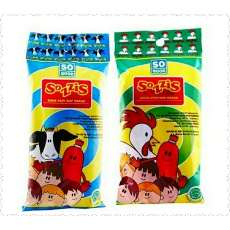 

So Good Sozzis Sapi / Ayam 75gr
