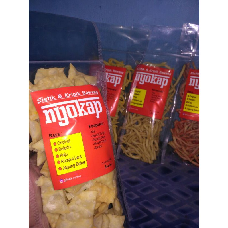 

keripik bawang / pangsit / kripik