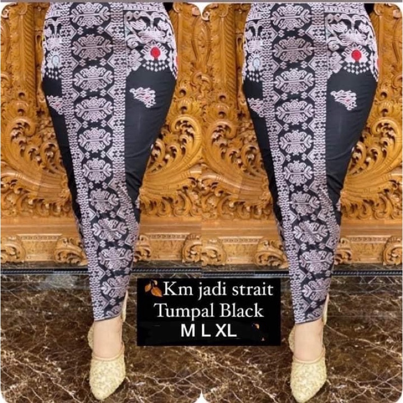 kamen jadi bordir full strait tumpal