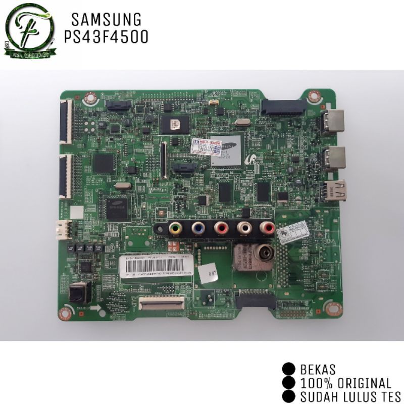 MB MAINBOARD MOTHERBOARD TV PLASMA SAMSUNG PS43F4500 PS 43F4500