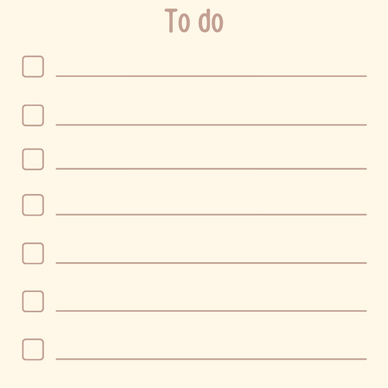 AESTHETIC MEMO PAD | MEMO MINI | MEMO LUCU-To Do