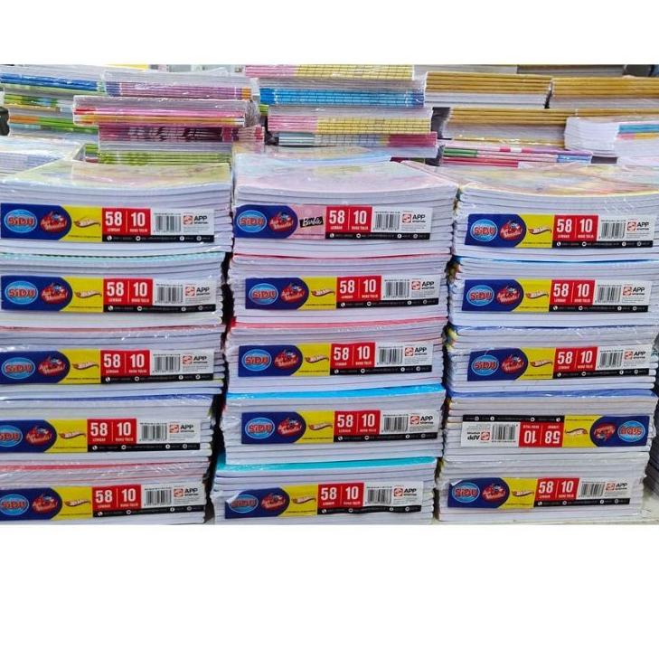 

Trend ♕ Buku Tulis SIDU SINAR DUNIA 58 LEMBAR ISI 10 BUKU++