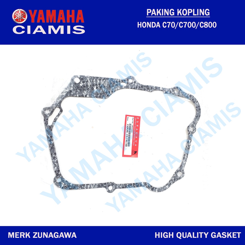 Packing Paking Gasket Kopling Blok Mesin Kanan Honda C70/C800/C700