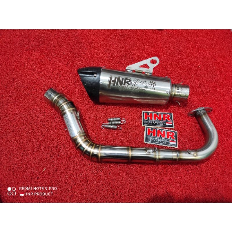 Knalpot Racing Road Race Matic 130cc Beat Mio Sporty Spin Scoopy Fino Mio Soul Type H4 Short Origina