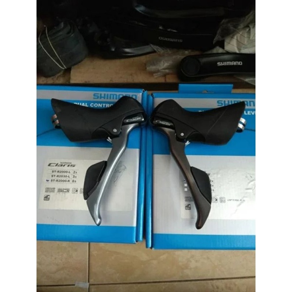 BRIFTER ROADBIKE SHIMANO CLARIS R2000 2 X 8 SPEED SHIFTER SHIMANO CLARIS 2 X 8 SPEED