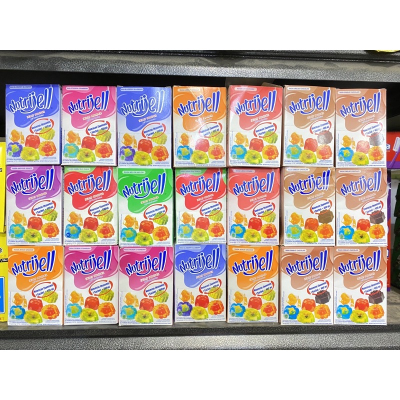 

Nutrijell kemasan ekonomis 10gr-20gr