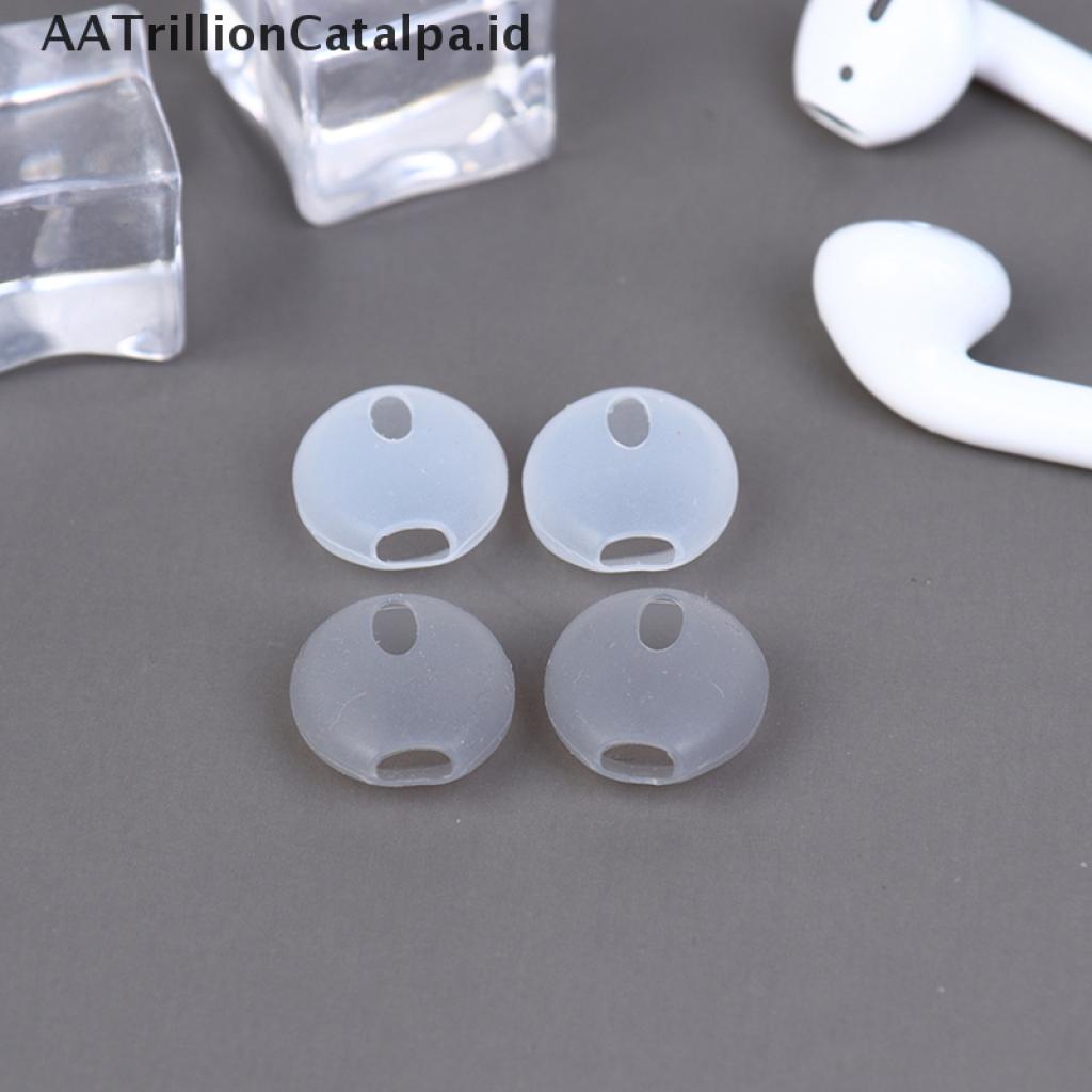 (AATrillionCatalpa) 5 Pasang Case Silikon Cover Earphone Universal Anti Slip