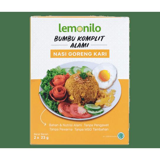 

DISKON! Lemonilo Bumbu Komplit ALami Nasi Goreng Kari 46 gr