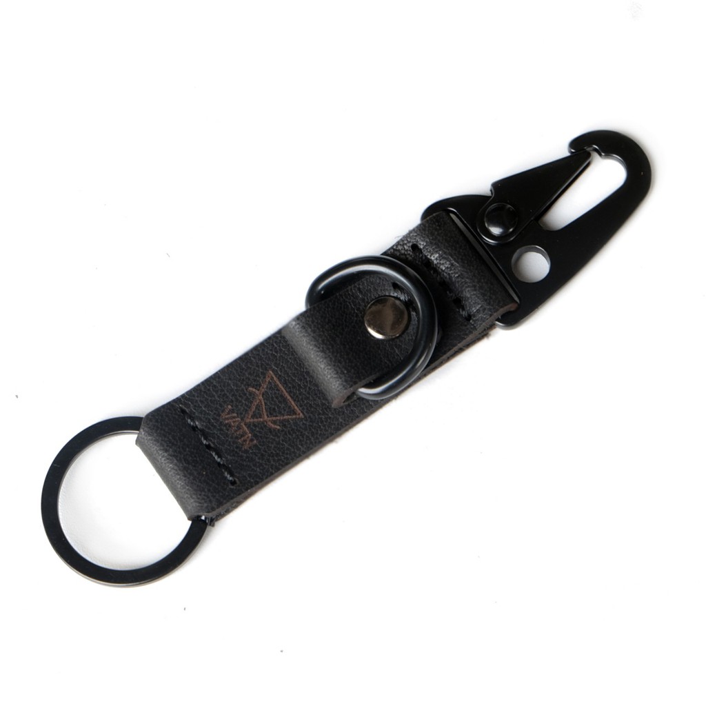 GANTUNGAN KUNCI KULIT RUDUS HITAM DROPLETS INDONESIA