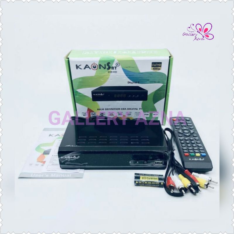 Set Top Box DVBT2 Kaonsat 899 HD untuk siaran TV digital Terestrial