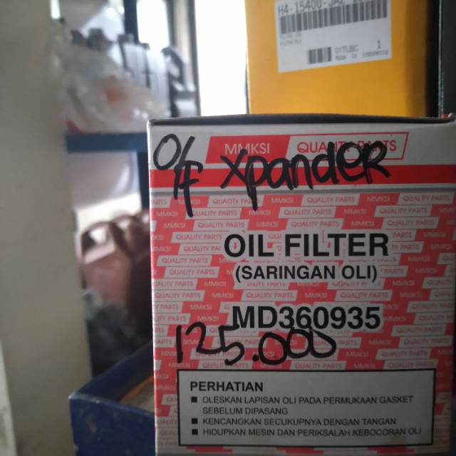 FILTER OLI MITSUBISHI XPANDER