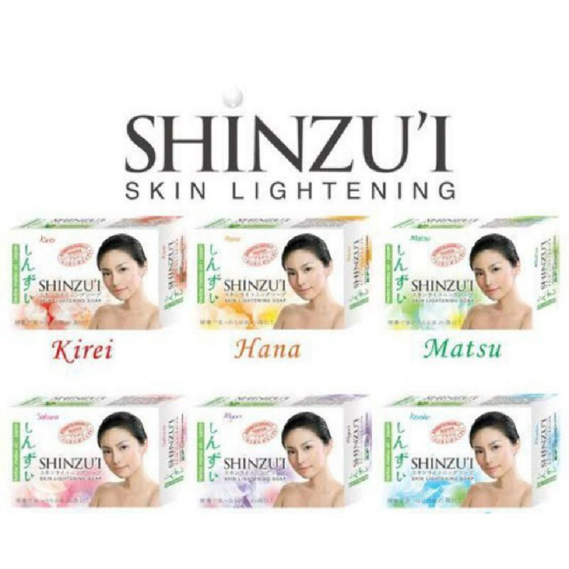 SHINZU'I Skin Lightening Sabun Batang 65gr