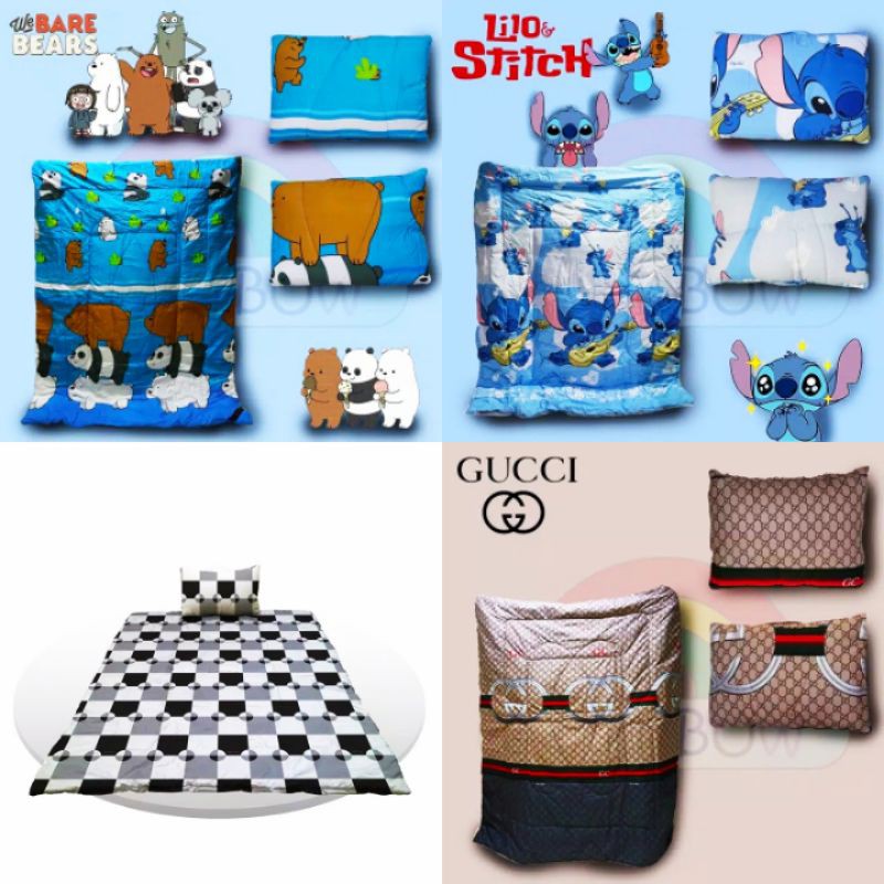 BALMUT BANTAL SELIMUT LADY ROSE 160x200 PAW PATROL STITCH HINDIA GC KEROPPI KITTY CAT LOVE UNICORN