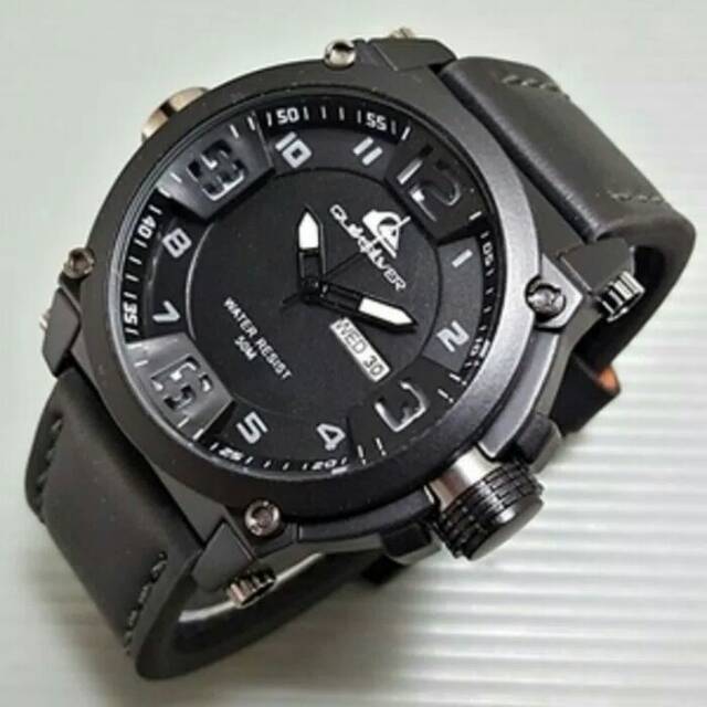 JAM TANGAN QUIKSILVER QUICKSILVER TANGGAL HARI KULIT