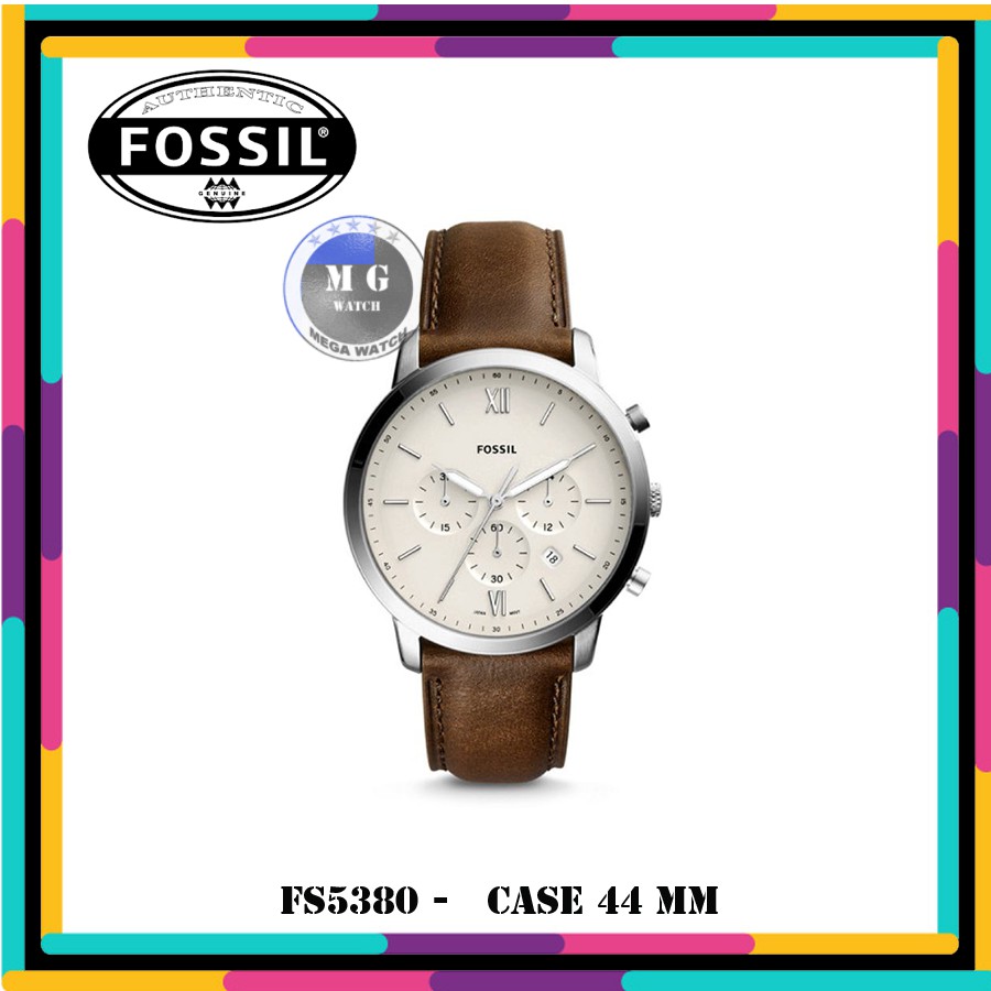 Jam Tangan Pria Fossil Original FS5380  NEUTRA CHRONOGRAPH  MURAH