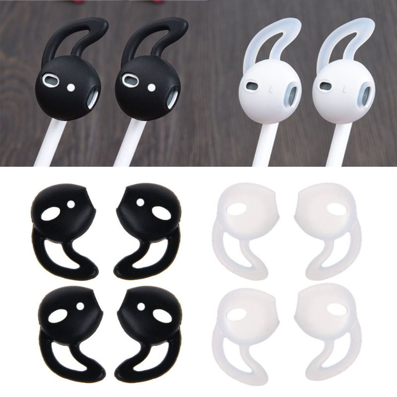 Vivi 4pcs AirRings Bahan Silikon Tahan Lama Untuk Apple Airpods iPhone 6 / 7