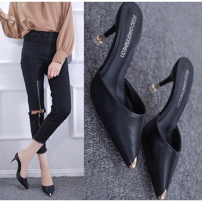 heels 7002 tinggi 9cm import realpict