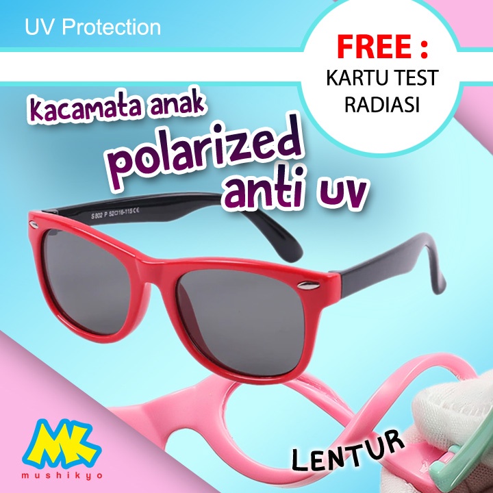 Kacamata Anak - UV400/Polarized - Flexible Sunglasses