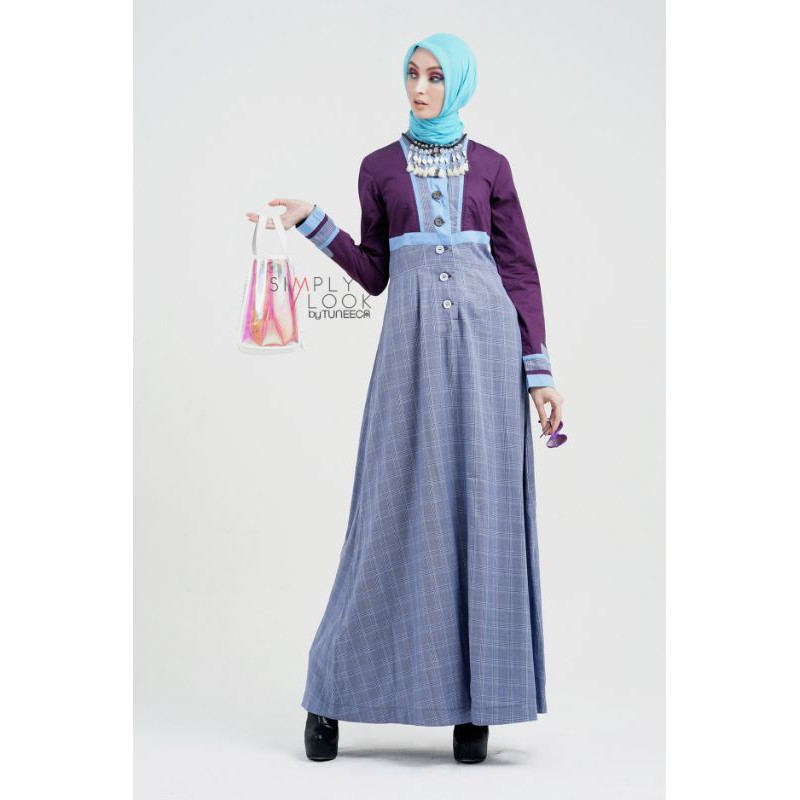 TUNEECA SUPERNOVE FLASH SALE CASSIOPEIA SENTIRE Sku: SL-0119001 / Kategori: Gamis (Long Dress)
