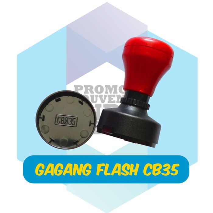 

Gagang stempel flash ukuran. 35mm