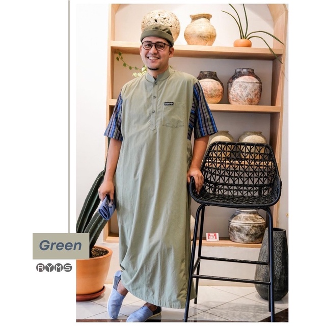 Gamis Green Red By RYMS