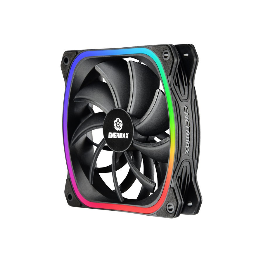 Enermax Fan Casing 12cm RGB Single Pack - UCSQARGB12P-SG